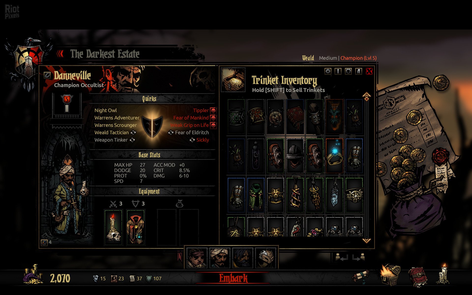 图片[7]-Darkest Dungeon: The Collector’s Edition, v27760 + 7 DLCs/Bonuses-HohohoGames