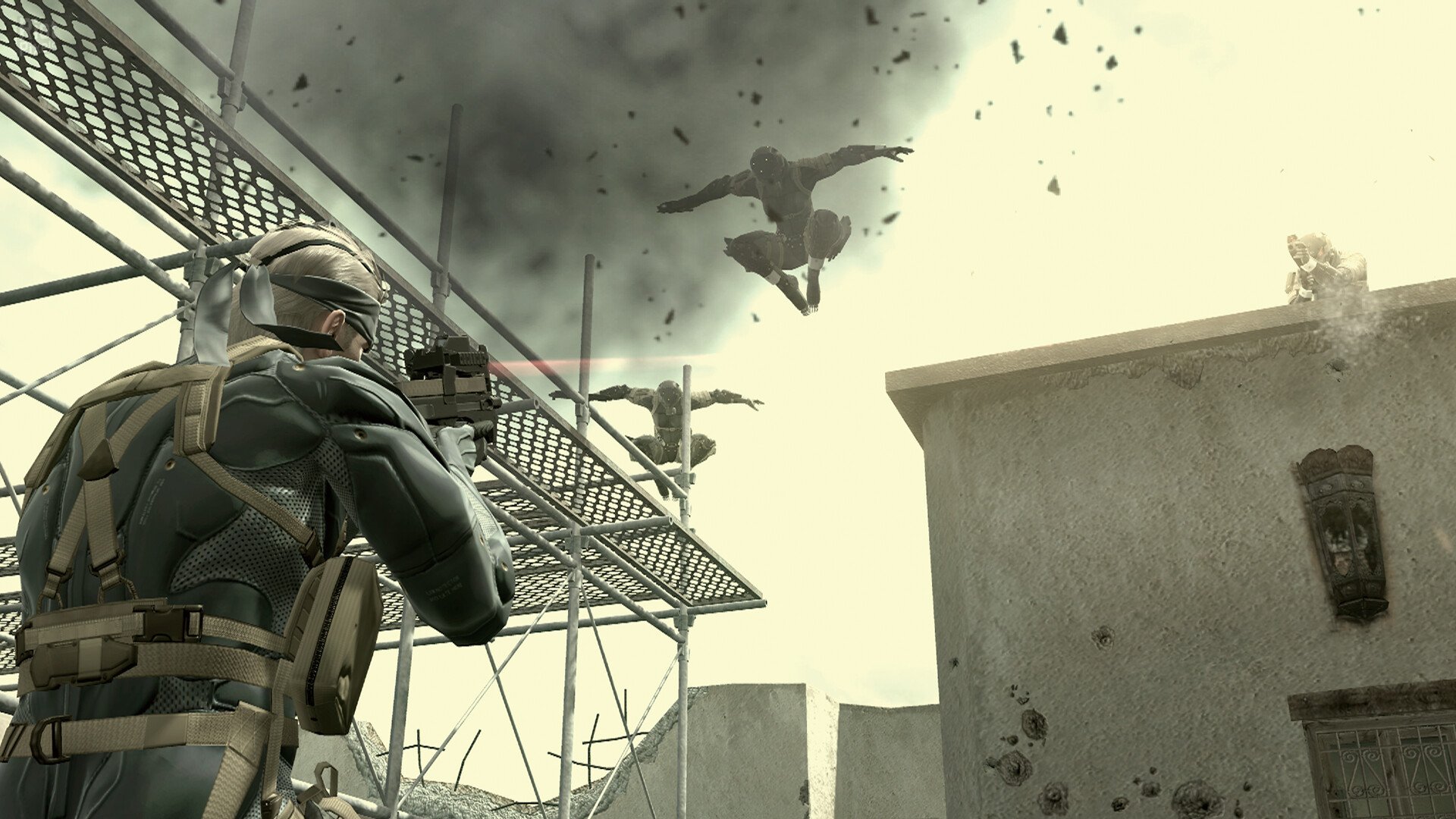 图片[3]-METAL GEAR SOLID 4: Guns of the Patriots – Master Collection Version, v1.4.0 + Pre-Order Bonus DLC-HohohoGames