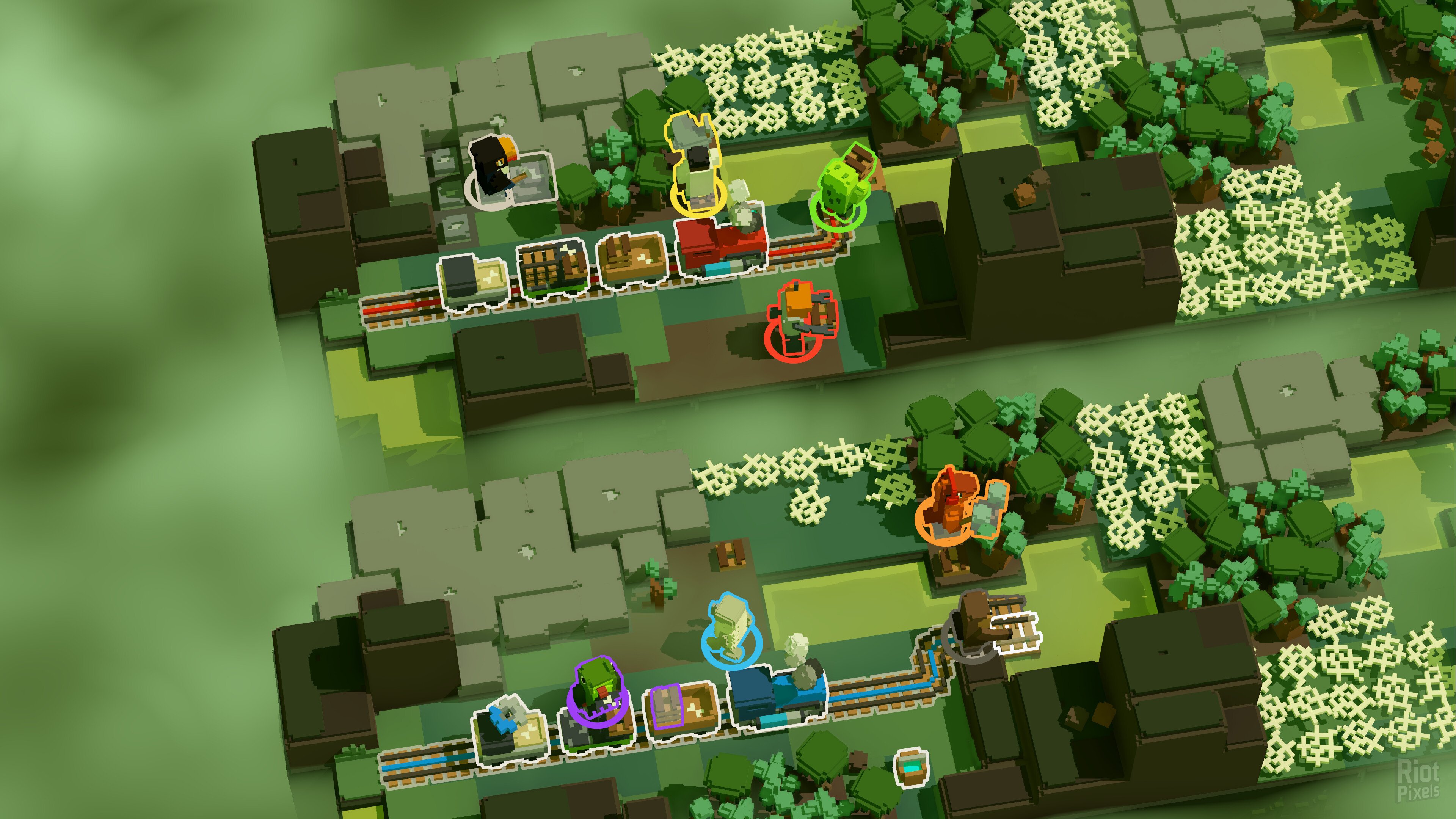图片[4]-Unrailed 2: Back on Track – Supporter Edition, v936 + 2 DLCs/Bonuses-HohohoGames